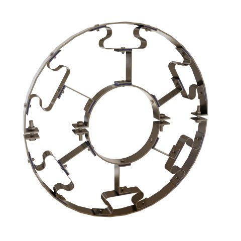 Kooring Drie keer thermisch ontkoppeld (verend) Rietschoten