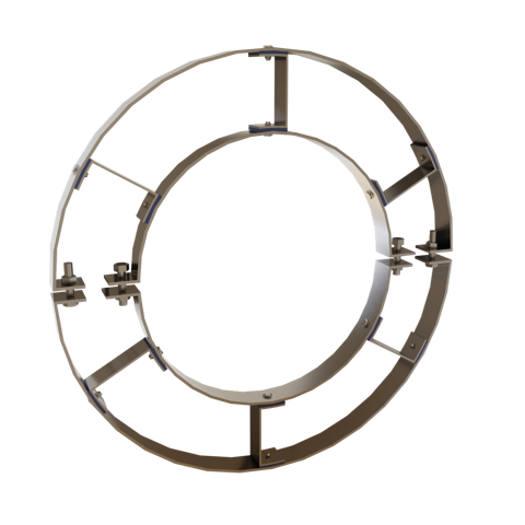 Kooring Twee keer thermisch ontkoppeld