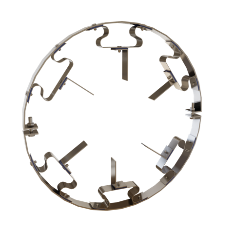 Spaakring Één keer thermisch ontkoppeld